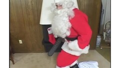 Guy dressed in santa claus suit drilling this fat babe Thumb
