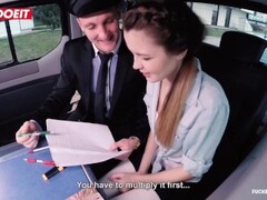 LETSDOEIT - Hot Coed Seduces and Fucks Lucky Taxi Driver Thumb