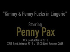 Scissor Fucking Penny Pax Pussy Fucks Hot Kimmy Granger! Thumb