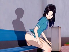 JoJo - Yukako Yamagishi 3D Hentai Thumb