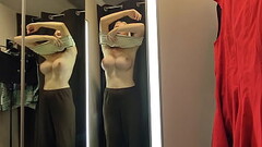 Try On Haul Transparent Clothes, Completely See-Through Try On Haul At The Mall. Public fetish Thumb