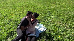 Gypsy couple and their first porn in nature Thumb