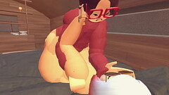 making a femboy cum 3 times in recroom Thumb