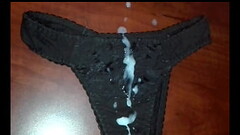 SEXY PETITE MILFS USED THONG FILLED UP WITH SPERM! Thumb