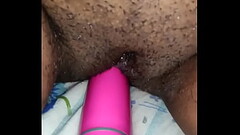 Tamil Wife masturbate using vibratior Thumb