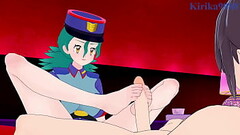 Nurse Joy and Officer Jenny intense sex. - Pok&eacute_mon Hentai Thumb