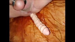 Homo Kotilainen with big dildo! Thumb