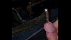 1st time Penis sounding and Cum Thumb