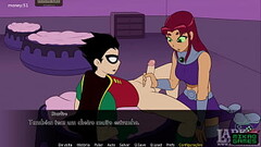 Teen titans ep 3 Agora sim venci a Luta e outra Punheta de Starfire Thumb