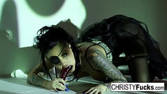 Hot Christy Mack the Pirate plays with her amazing ass and tight wet pussy Thumb