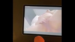 friend jerking off to vid of my wife masterbating Thumb
