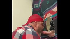 Contract worker stops by Gloryhole Thumb