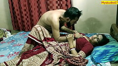 Indian xxx milf bhabhi real sex with husband close friend! Clear hindi audio Thumb