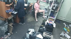 Slutty Blonde Public Masturbates Next to Stranger Thumb