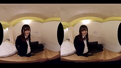 奏音かのん【3Dハメ撮りVR】清楚系J〇をダマして個室に連れ込んじゃいました！むっつりスケベな制服美女を何度もイカセまくる絶頂生パコ中出しSEX Thumb