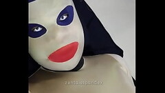 Zentai awake with mask contact lens full night&#039_s Thumb