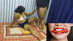 Indian Desi Bhabhi gives Blowjob with Dirty Hindi Audio Thumb