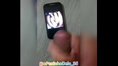 Ganhei uma bela homenagem,  gozando nos meus pezinhos Thumb
