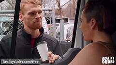(Tannor Reed) has his ass stretched by ginger hottie (Calhoun Sawyer) - RealityDudes Thumb