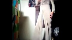 SEXY TV WHORE IN HIGH HEELS AND BEIGE PALAZZO Thumb