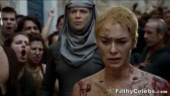 Lena Headey Nude Walk Of Shame In Game Of Thrones Thumb