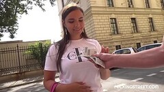 The searching ended in a great fuck for a busty brunette Thumb