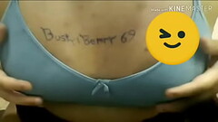 Indian girl plays with big boobs in bra..slutty girl. Thumb