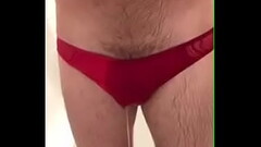 Pee my wife&rsquo_s panties in the shower Thumb