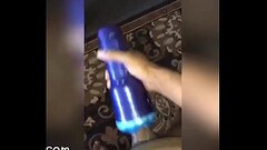 College Student Fucking His Fleshlight Hot Thumb