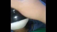 Virgin Uses Fleshlight Hot Amateur Thumb