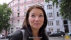 HUNT4K. Adventurous girl is happy to have sex for money in Prague Thumb