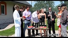 Avid lovers enduring harsh anal sex in bi raunchy group shag Thumb