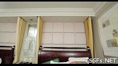 Bitch with hard boner is not against a fellatio and dick riding Thumb