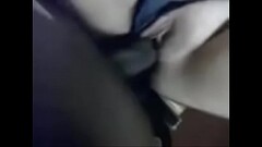Pale white girl with crooked panty takes black dick Thumb