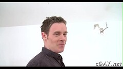 Lubricous oral for homosexual stud Thumb