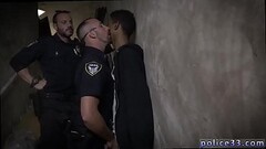 Cute black divers gay porn movie Suspect on the Run, Gets Deep Dick Thumb