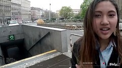 BITCHES ABROAD - Squirting Oriental teen tourist May Thai gets fucked POV Thumb