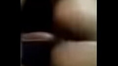 Slim ebony huge bubble booty raw twerks on dick Thumb