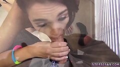 Teen jumping on dick and rough kitchen sex ebony Sucking Stepbros Thumb