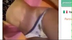 italian skinny girl on webcam spit on pussy Thumb