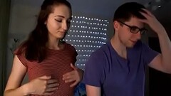 1twothreecum hot teen couple doing erotic webcam show Thumb