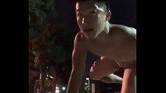 Hot boy in the park Thumb