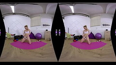 SexLikeReal-Morning Pussy Workout In Gym 180VR 60 FPS TMW VR Thumb