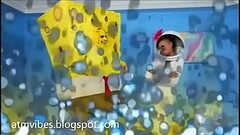 Teen giving head to sponge bob Thumb
